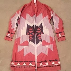 Light weight aztec duster